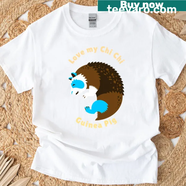 Love My Chi Chi oversized T-shirt with illustration