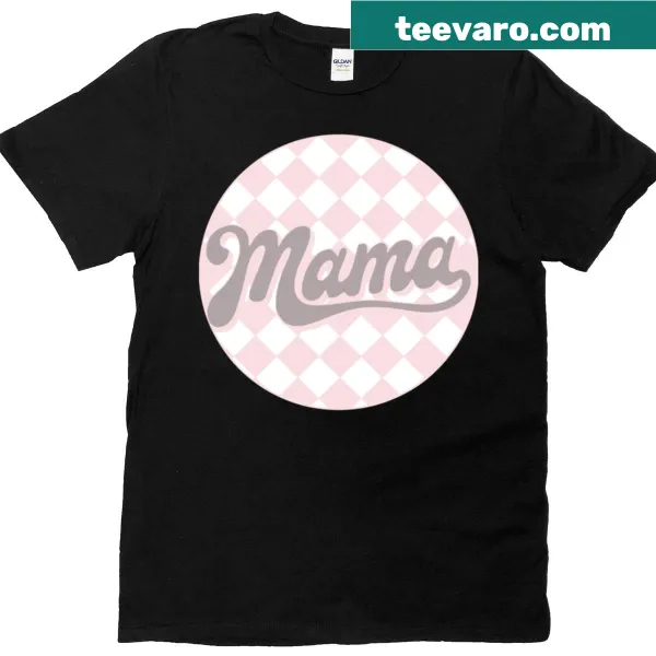 Heartfelt Mama t-shirt with elegant text design