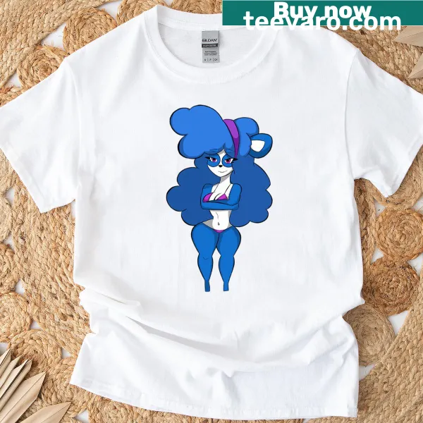 Edgy typography graphic on a premium T-shirt