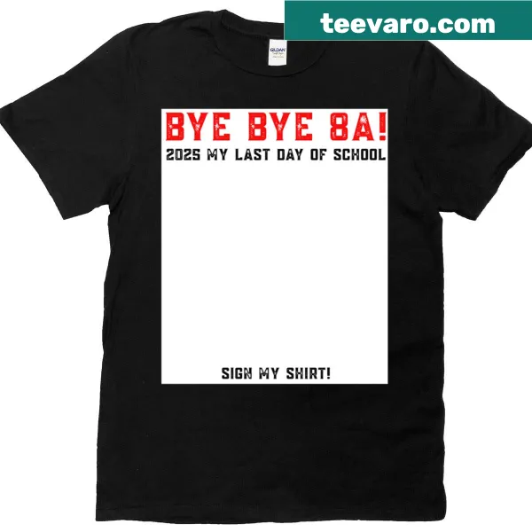 Graduation T-shirt with a signature graphic for students