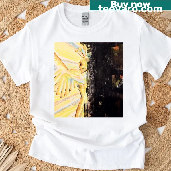 Illustration of a sunbird on a T-shirt celebrating nature