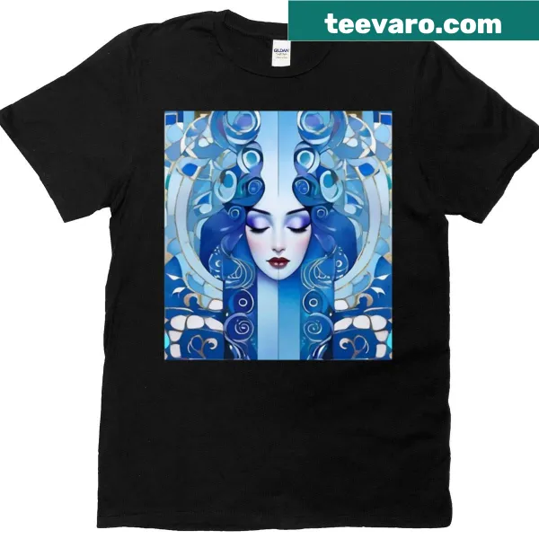 Typography T-shirt with the phrase 'Winter Was In The Wind'
