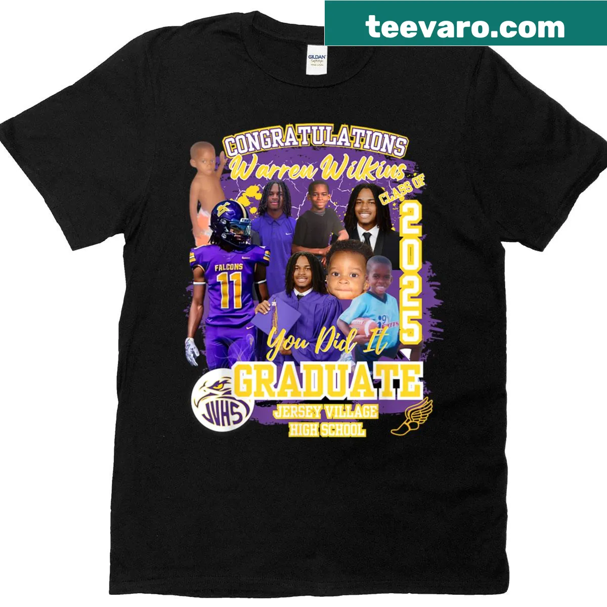 Classic Graduation T-shirt for celebrating academic achievements — on a men's t-shirt