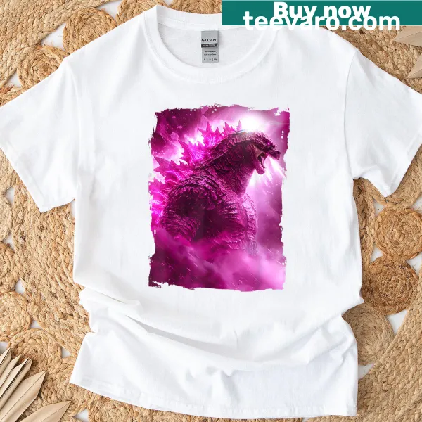 T-shirt with kaiju-inspired artwork for Japanese art lovers