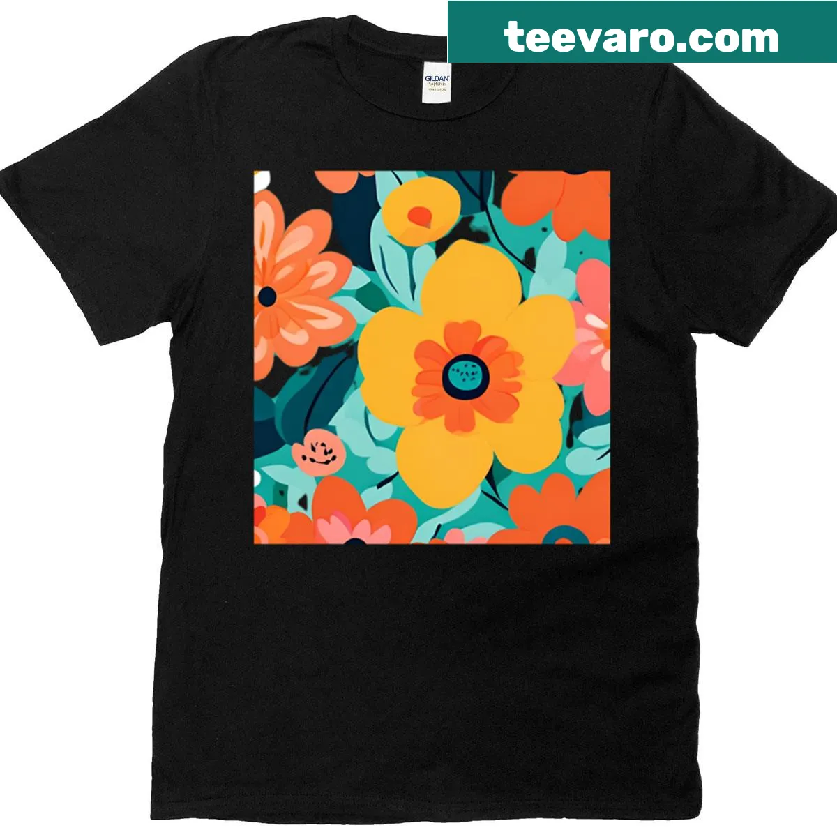 Oversized T-shirt with a minimalist vintage-distressed design — on a men's t-shirt
