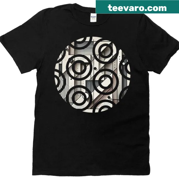 T-shirt featuring a whimsical illustration of a magic ball