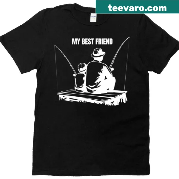 T-shirt featuring the phrase 'My Best Friend' in a heartfelt design.