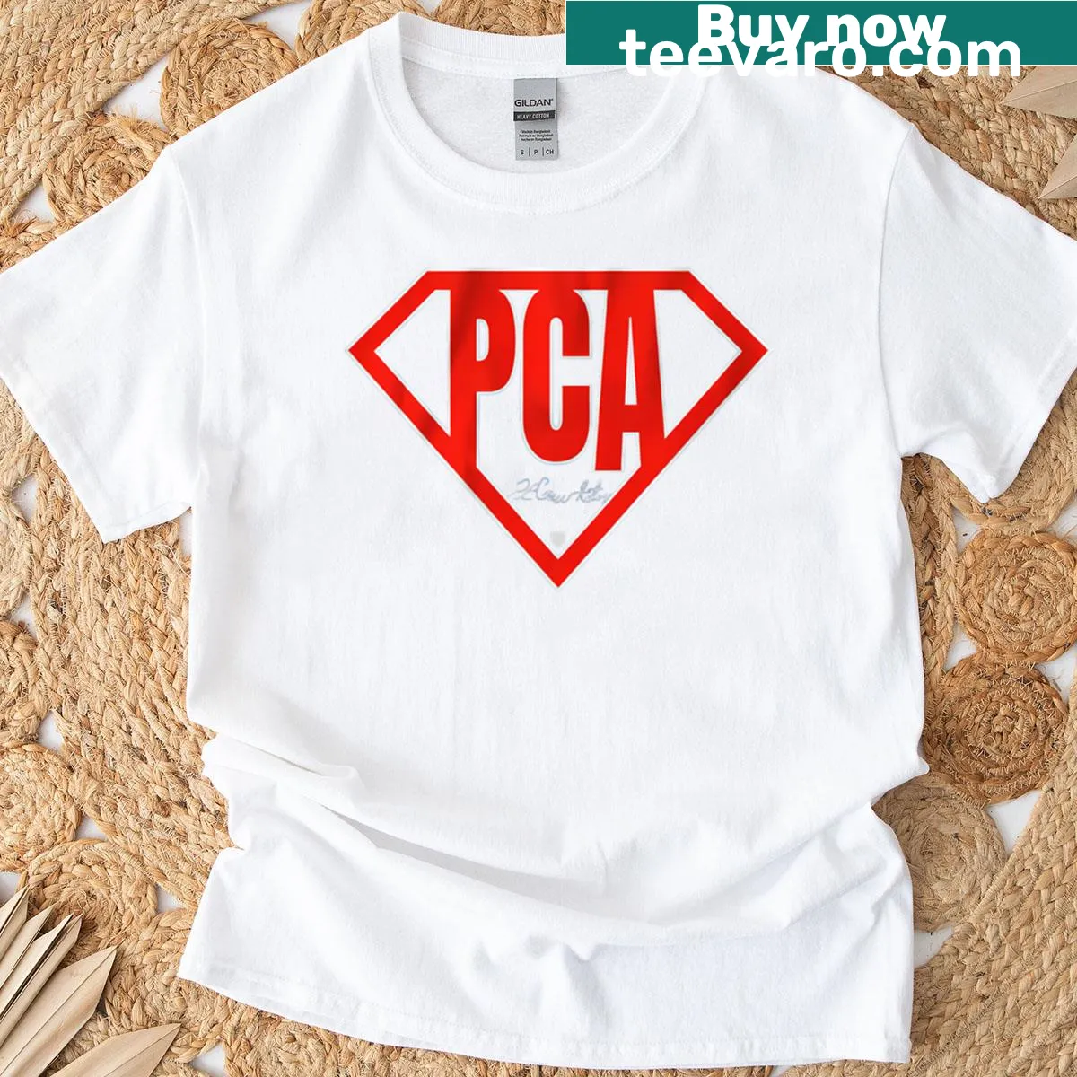 Vintage-style design dedicated to Pete Crow-Armstrong — on a men's t-shirt