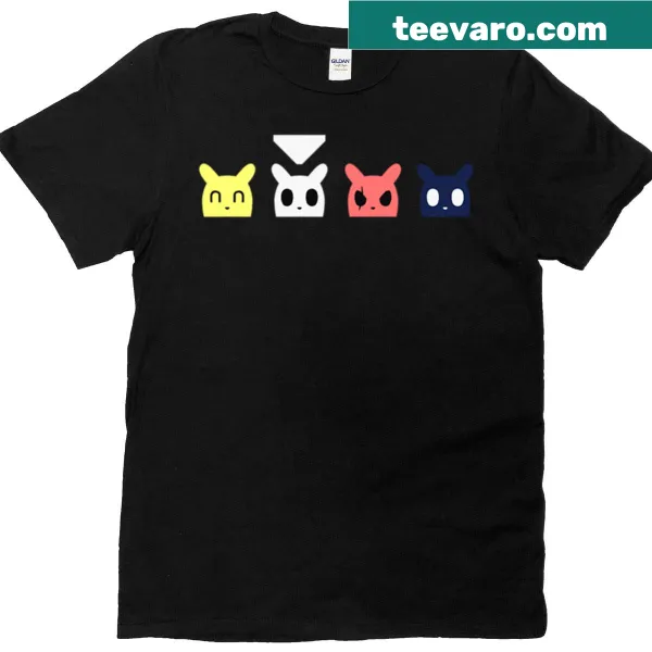 Iconic gaming design from Rain World on T-shirt