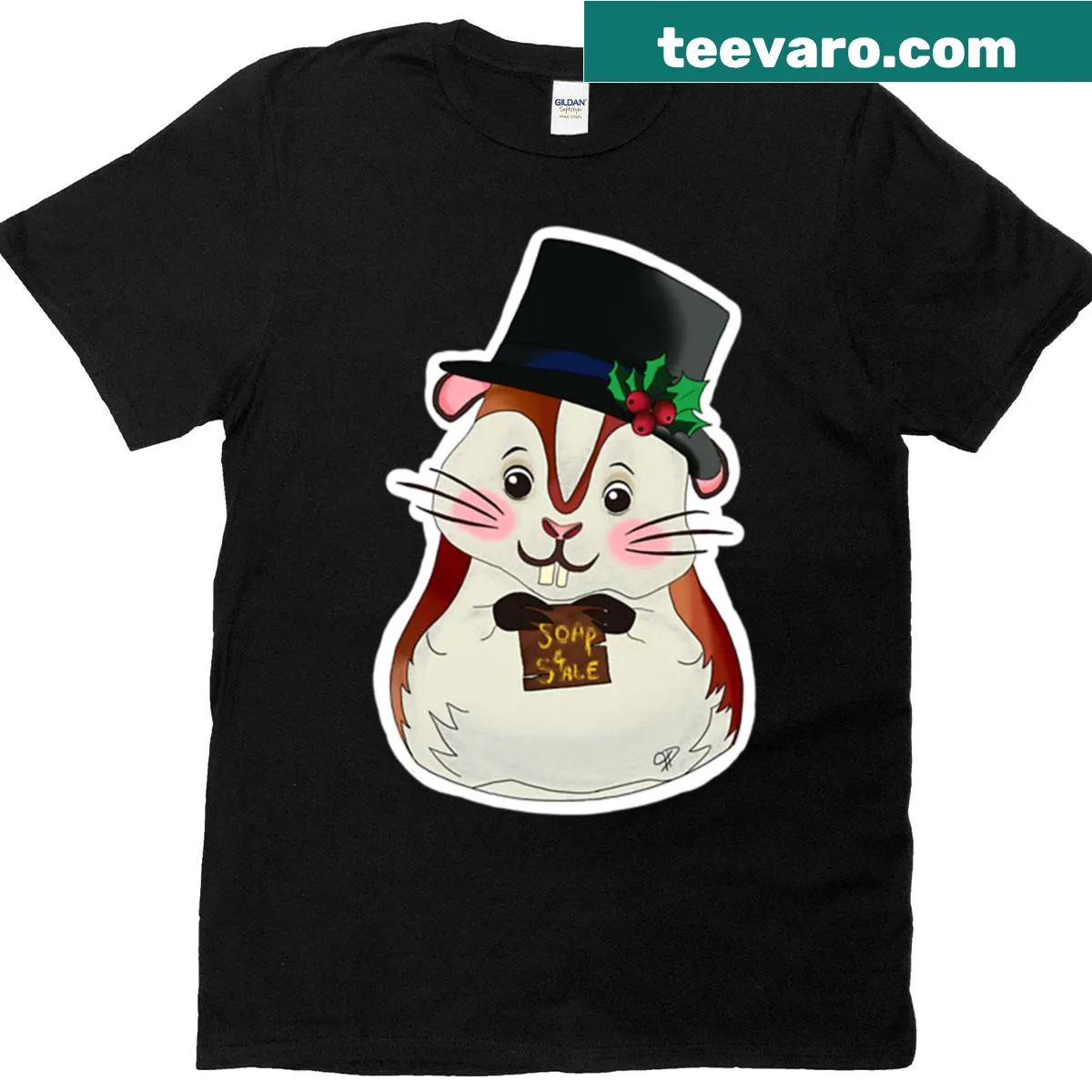 Funny T-shirt with 'Soap Salesman' graphic and text — on a men's t-shirt