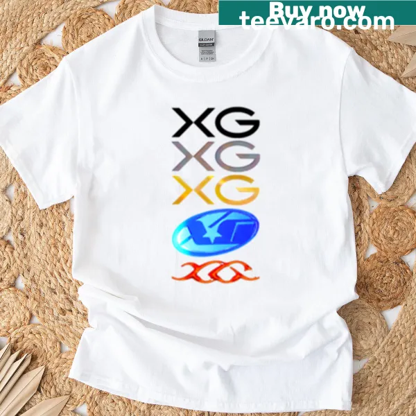 Minimalist T-shirt featuring the Xg logo