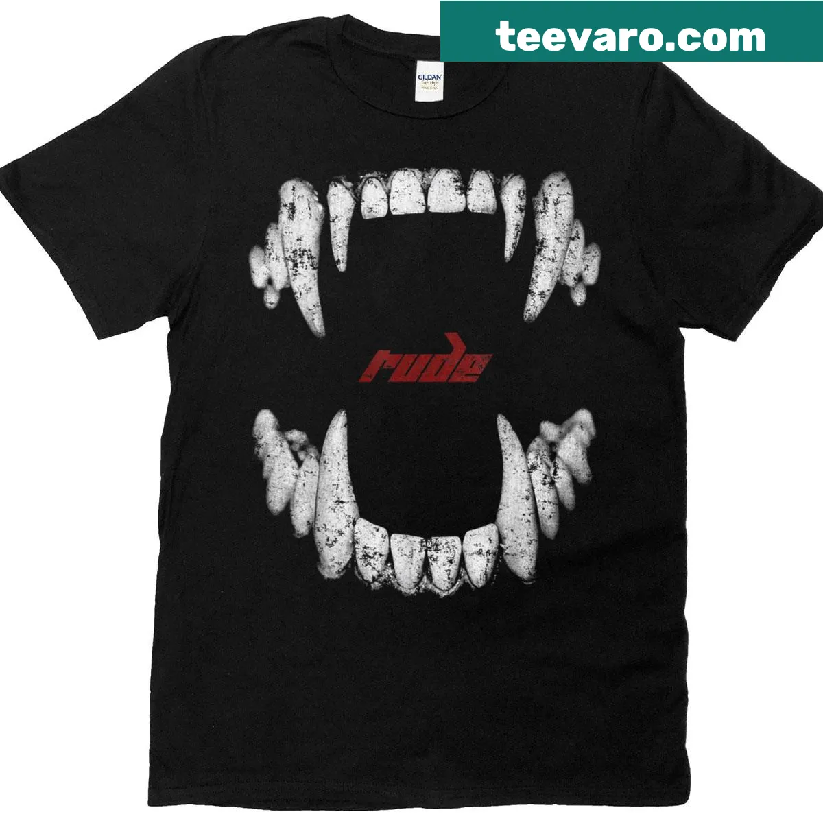Retro aesthetic streetwear T-shirt for men and women — on a men's t-shirt