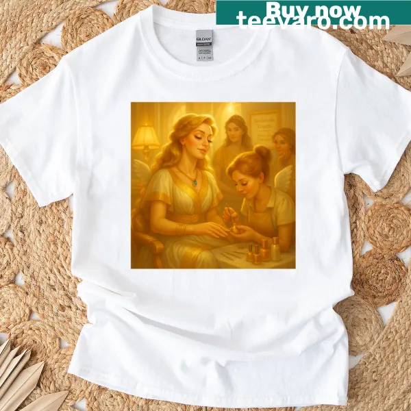 Oversized t-shirt with hand-lettered 'Fit For A Goddess' design.