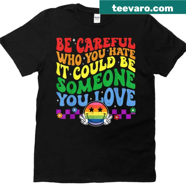 Inspirational T-shirt with message about love and acceptance