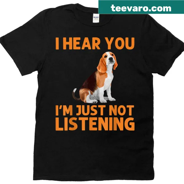 T-shirt featuring delightful beagle-themed artwork