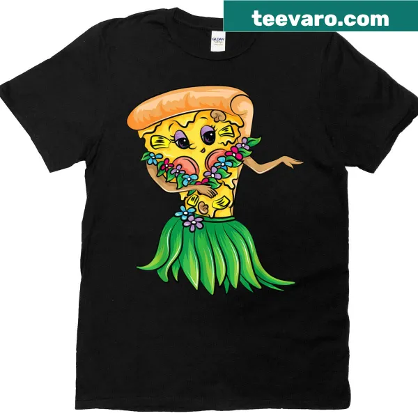 Humorous T-shirt for pizza lovers featuring fun pizza-themed text design