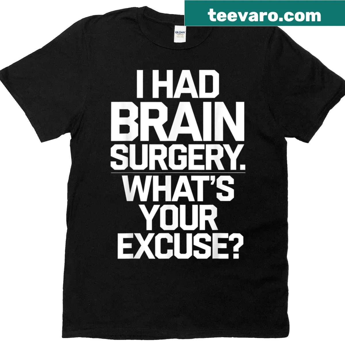 Illustrative design for brain surgery recovery on a t-shirt. — on a men's t-shirt