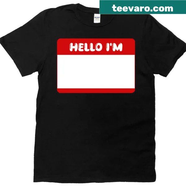 Playful oversized T-shirt with humorous greeting