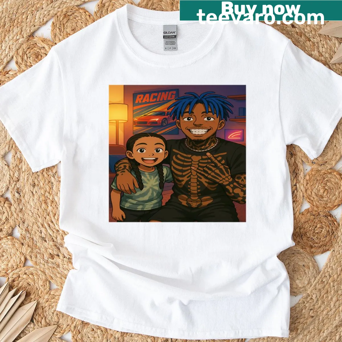 Custom art t-shirt for kids celebrating their legendary qualities — on a men's t-shirt