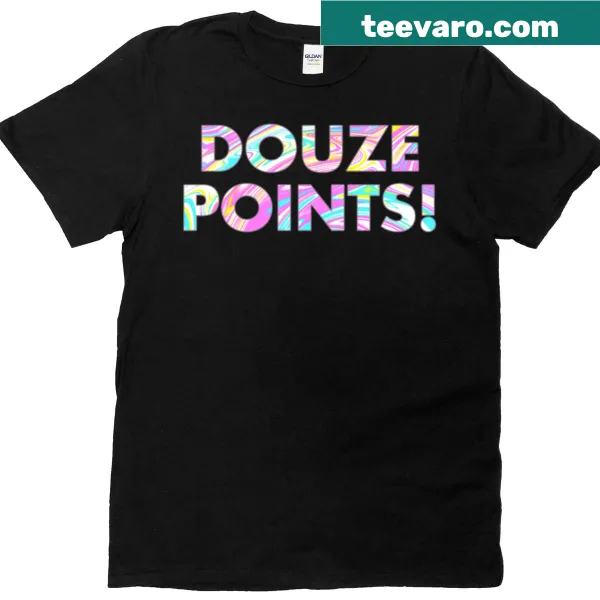 Text design with marble effect on t-shirt
