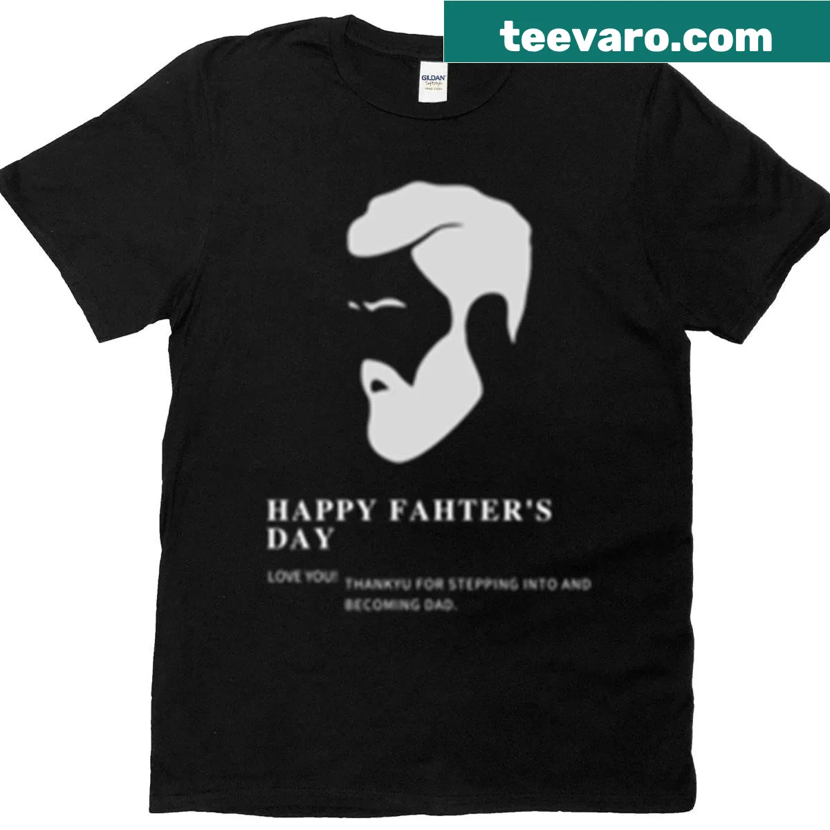 Birthday t-shirt celebrating fathers — on a men's t-shirt