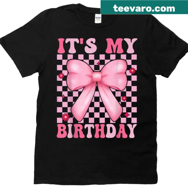 Playful typography 'It's My Birthday' for girls and women