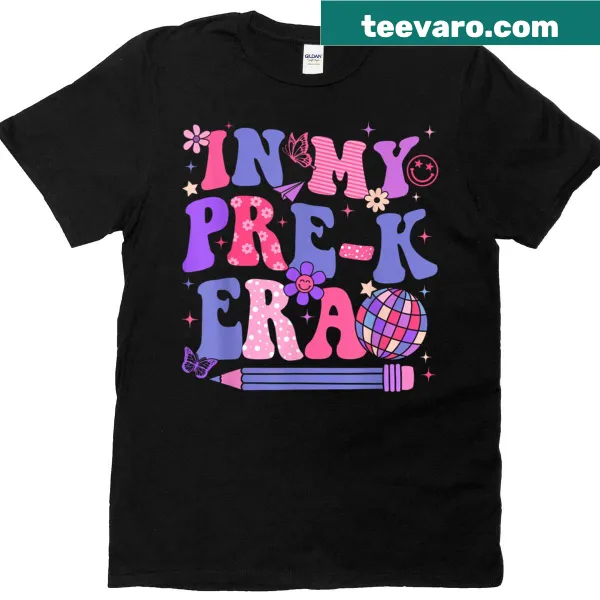 T-shirt for pre-k teachers featuring a fun educational theme