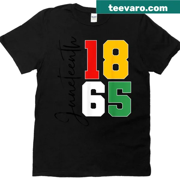Juneteenth T-shirt with '2025' reflecting hope and progress