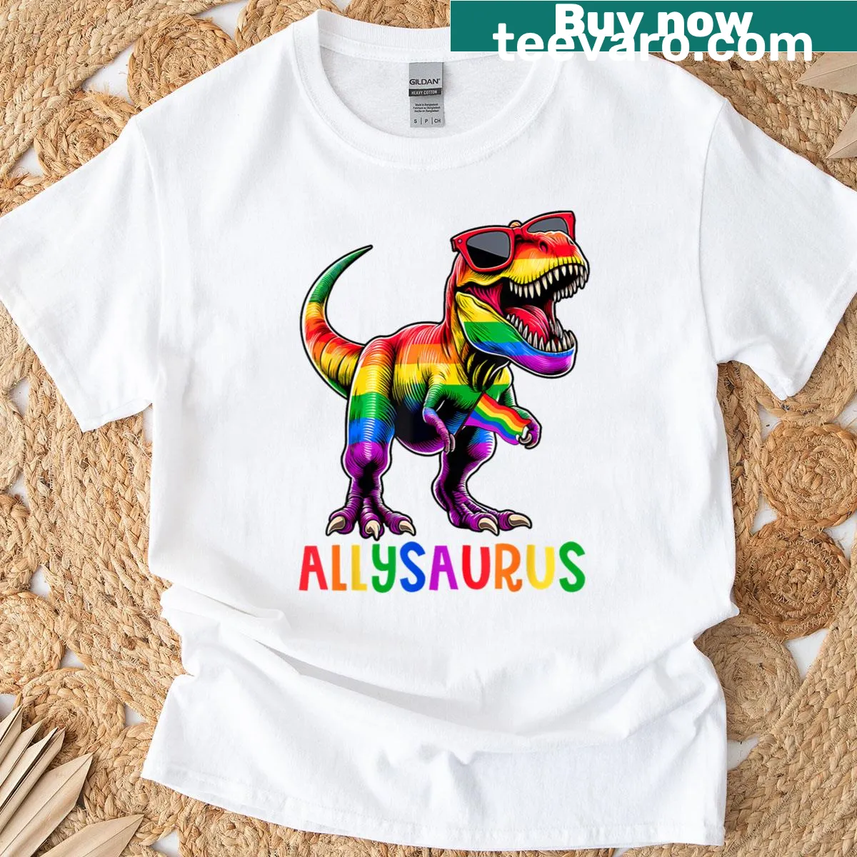 Pride T-shirt conveying love and acceptance — on a men's t-shirt