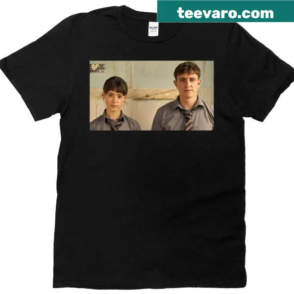 Fun Normal People Photo T-shirt with playful graphic design
