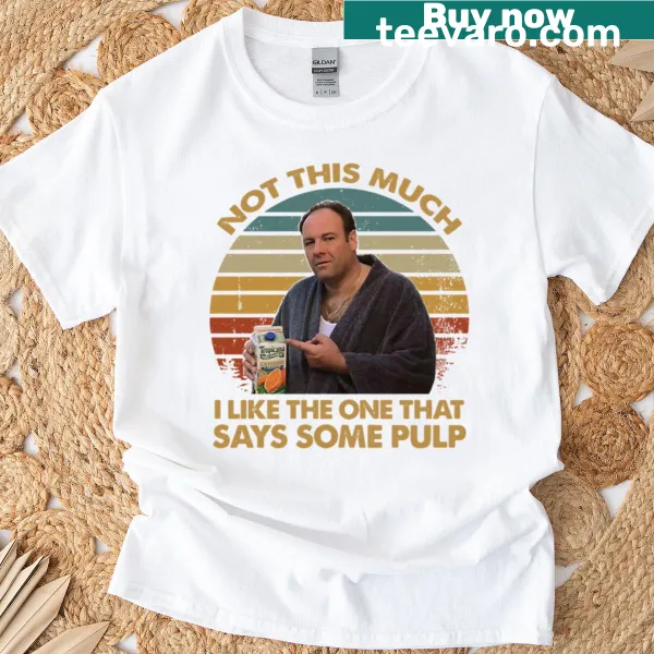 Vintage-style t-shirt with Sopranos reference and sarcastic phrase