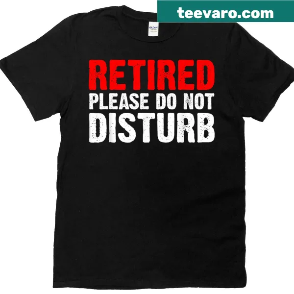 Vintage T-shirt celebrating retirement for men and women