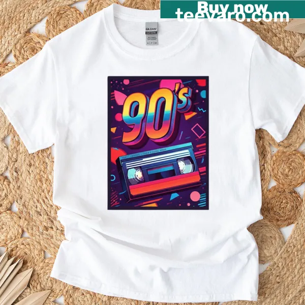 Retro 90s movie-themed T-shirt
