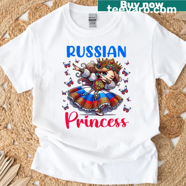 Cute T-shirt featuring a girl in a princess dress doing a dab