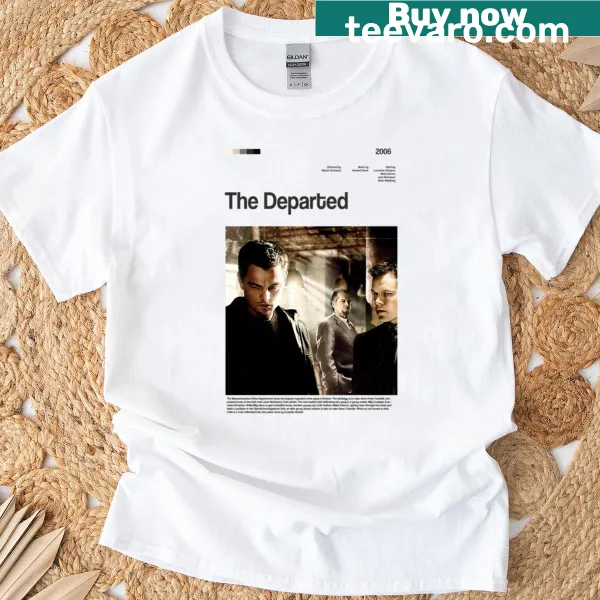 Graphic tee inspired by The Departed film