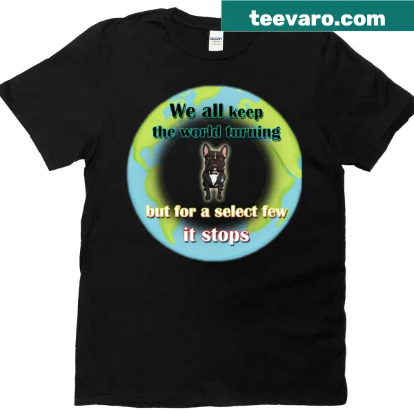 Mindfulness-themed t-shirt with uplifting message