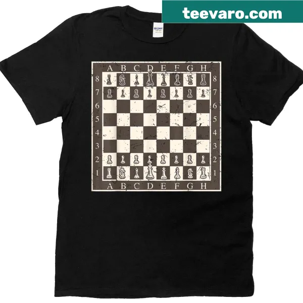 Creative chess-themed t-shirt for chess lovers.