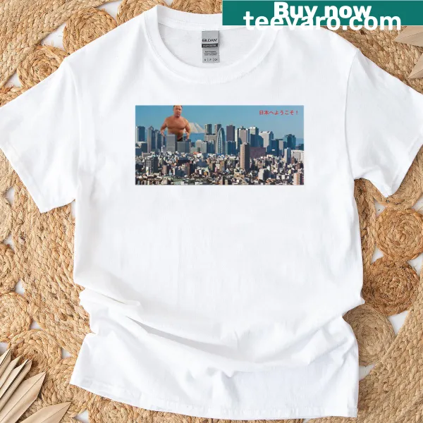 T-shirt with a welcoming Tokyo design