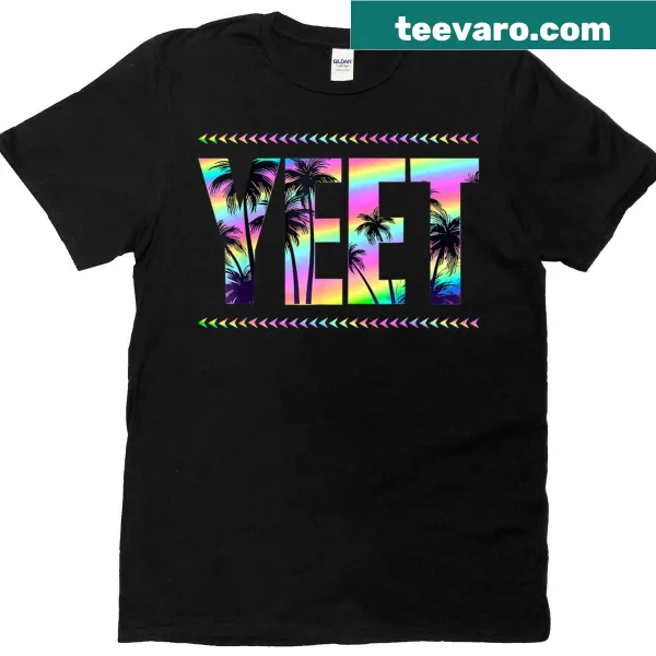 Funny T-shirt featuring the phrase 'Yeet' for kids and adults