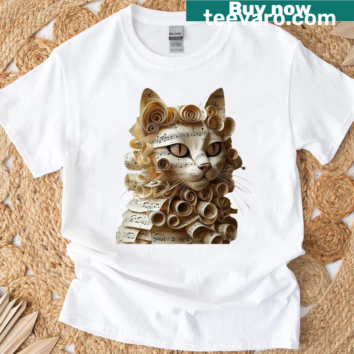Young doctor graphic holding EKG report on T-shirt — on a men's t-shirt