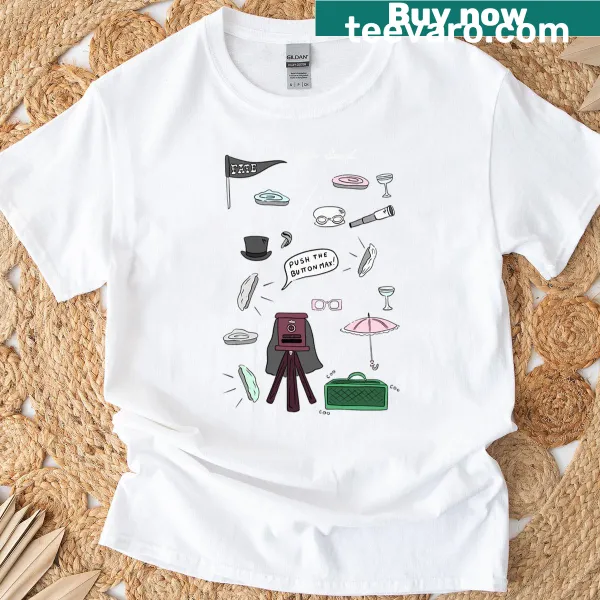 Graphic t-shirt celebrating classic racing culture
