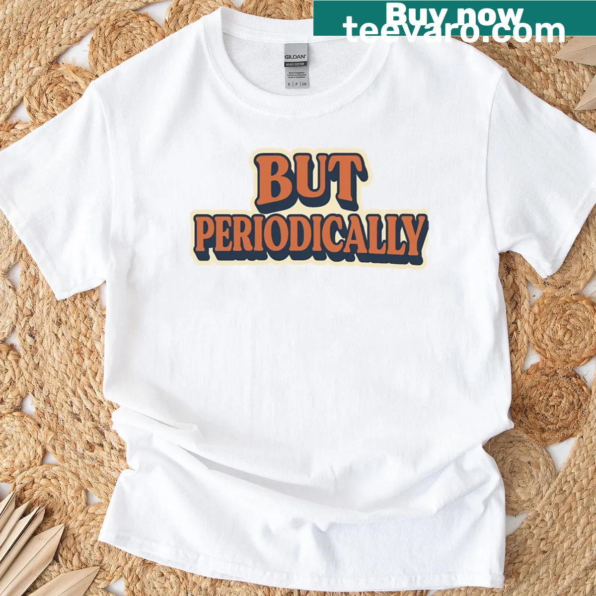 Abstract typography design on a modern art-themed T-shirt — on a men's t-shirt