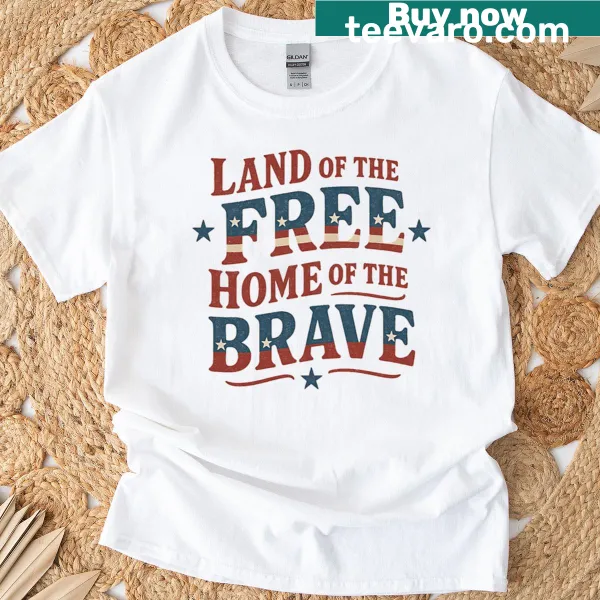 Text announcing American Pride on a t-shirt