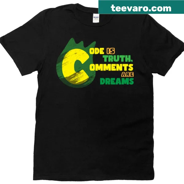 Developers Life t-shirt with clever coding phrase and typography