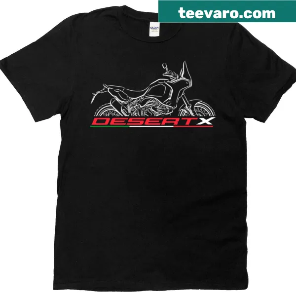 Ducati Desertx graphic T-shirt for off-road riders