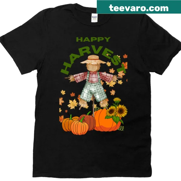 T-shirt celebrating the harvest season with a wholesome design