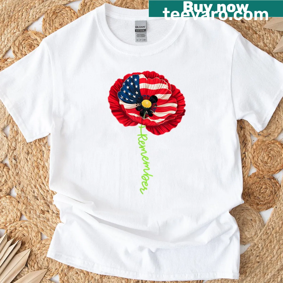 Heartfelt Honor Bloom T-shirt celebrating motherhood — on a men's t-shirt