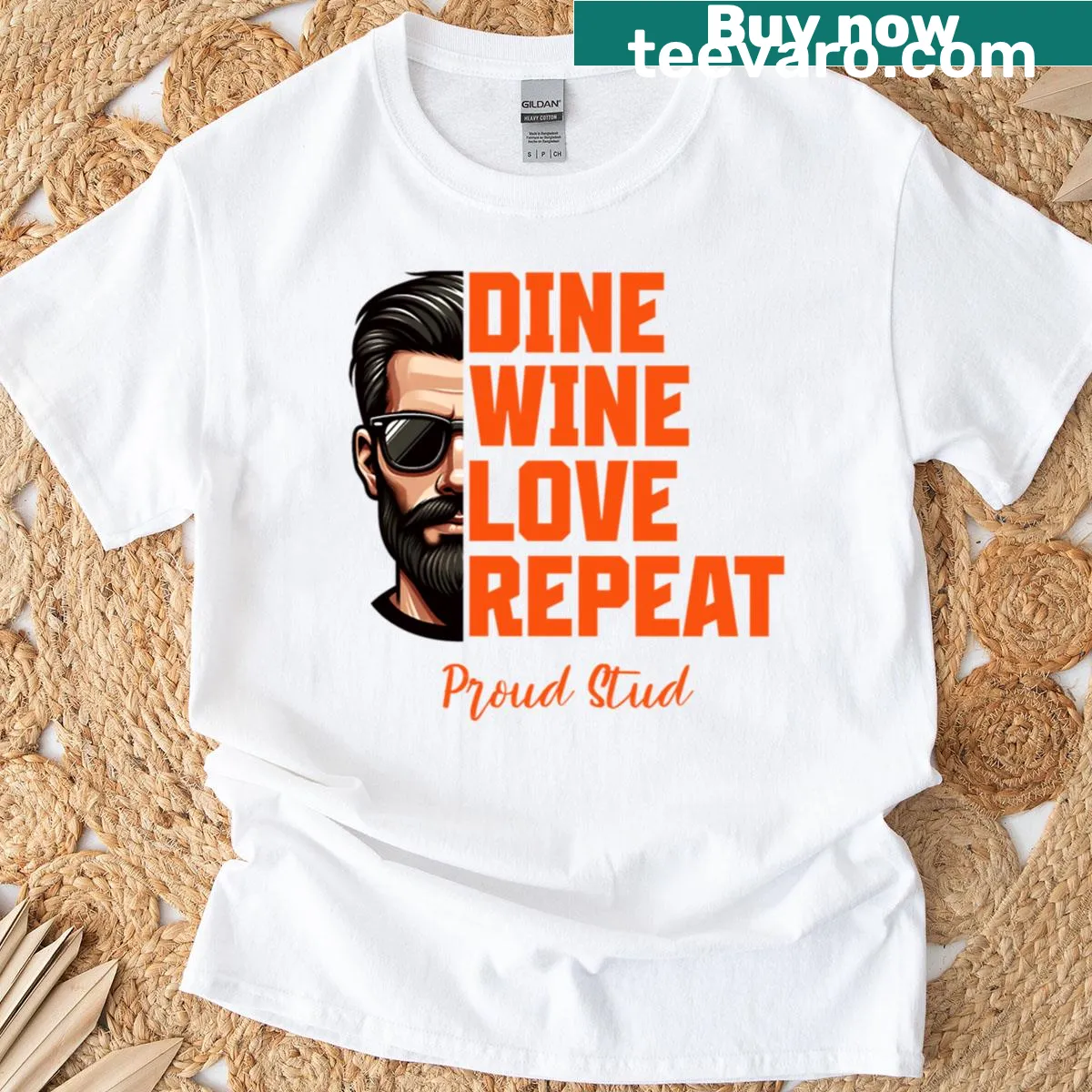 Funny Hot Boyfriend Gift For Cool Dad T-shirt — on a men's t-shirt