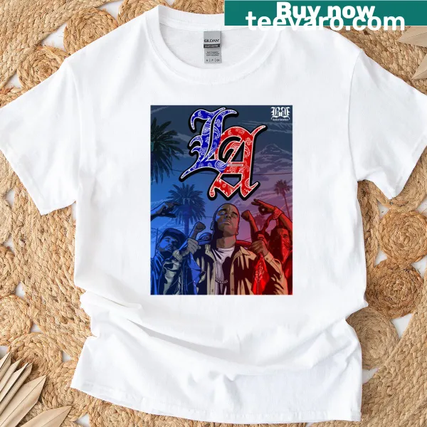 T-shirt with 'Peace Treaty' text in a cheerful font