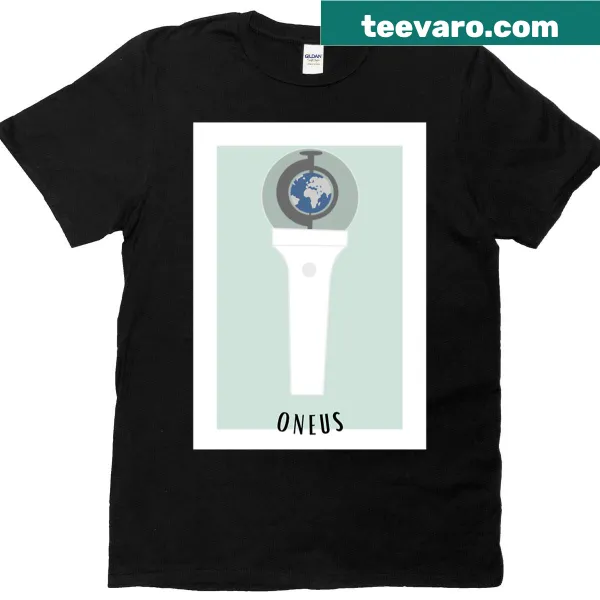 Graphic inspired by Oneus lightstick on a premium t-shirt